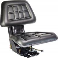 SIEDZENIE DWUCZĘŚCIOWE Z PODSTAWĄ C-330 C-360 360-3P CZARNE UNIWERSALNE URS