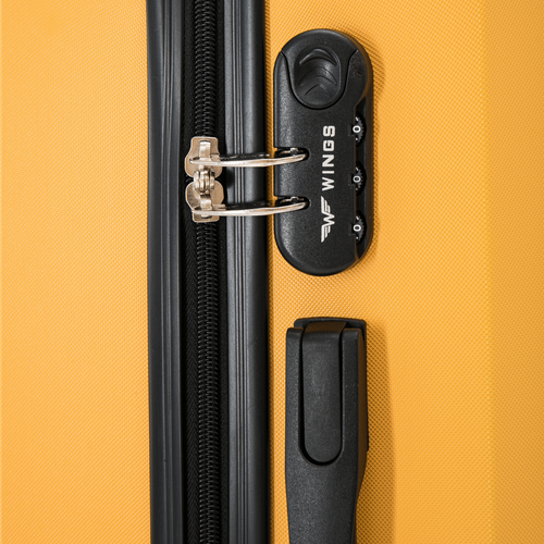 KST01 KESTREL, Komplet 3 walizek ABS+ (L,M,S) Wings, CHAMPAGNE na Arena.pl