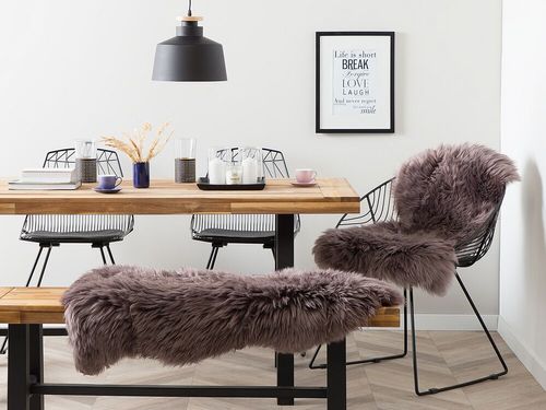 Skóra owcza ciemnobrązowa ULURU na Arena.pl