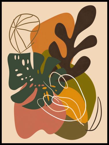 Plakat 60x80cm Leśna Kompozycja na Arena.pl