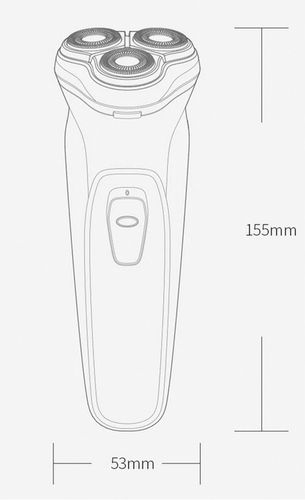 MASZYNKA DO GOLENIA GOLARKA ELEKTRYCZNA MĘSKA 3D na Arena.pl