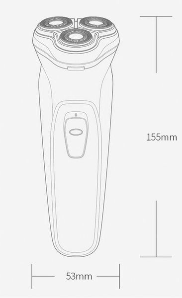 MASZYNKA DO GOLENIA GOLARKA ELEKTRYCZNA MĘSKA 3D zdjęcie 5