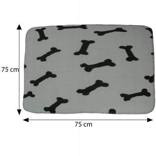 3X KOC KOCYK DLA PSA KOTA W KOŚCI MIĘKKI POSŁANIE MATA S 75X75 Cm na Arena.pl