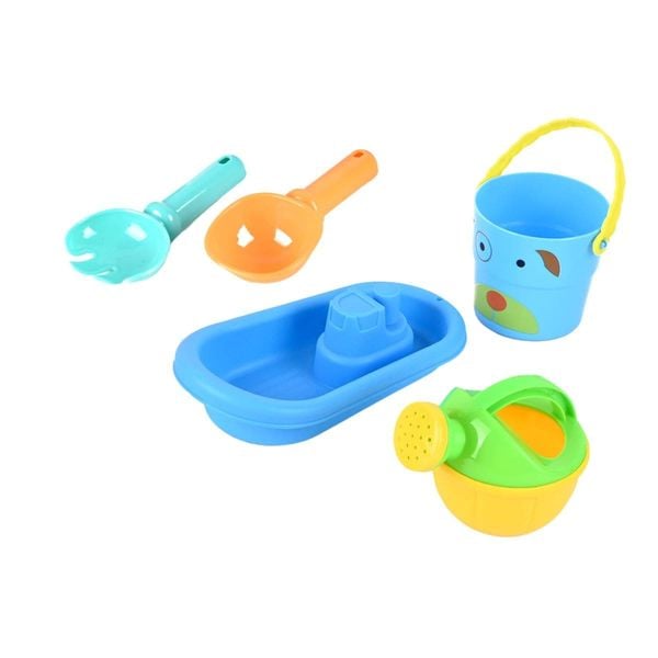 zabawki do piaskownicy Taczka Mini - czerwony zdjęcie 3