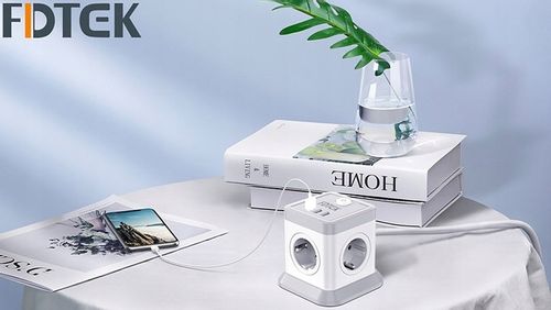 LISTWA ANTYPRZEPIĘCIOWA KOSTKA OCHRONNA 7w1 !! 4 GNIAZDKA + 3 USB JAKOŚĆ !! na Arena.pl