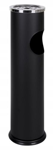 POPIELNICA POPIELNICZKA ZEWNĘTRZNA STOJĄCA KOSZ NA ŚMIECI ŚMIETNIK METALOWY na Arena.pl