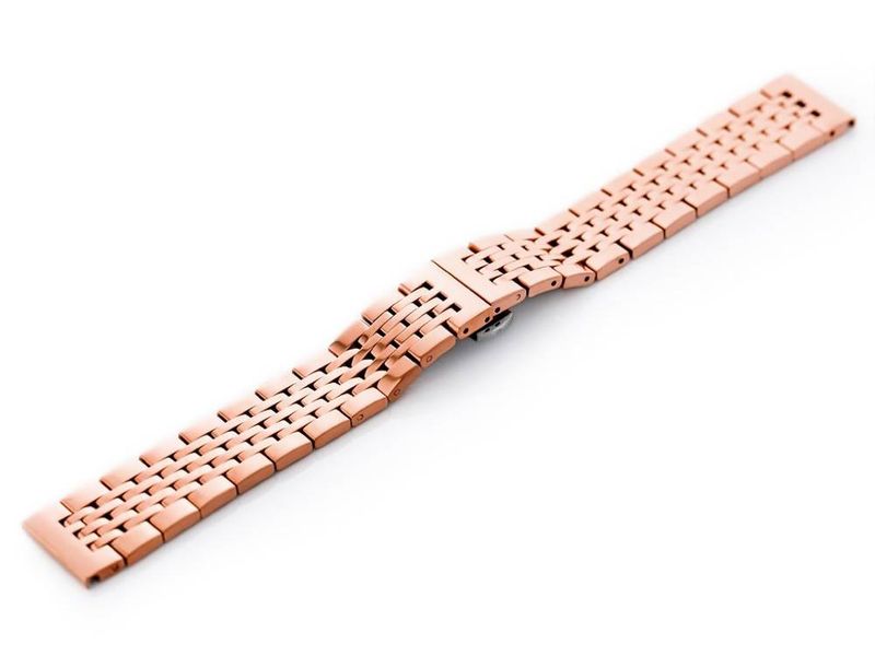 Bransoleta Pacific Model 4 - różowozłota 22mm zdjęcie 2
