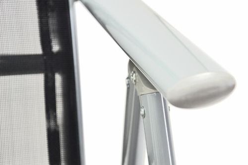 Krzesło GARTHEN rozkładane - czarne na Arena.pl