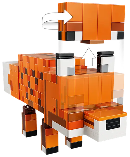 21588 - lego minecraft - lis na Arena.pl