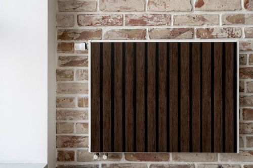 Mata MAGNETYCZNA Kaloryfera Lamele Deski 3D Imitacja Drewna 90cm x 60cm na Arena.pl