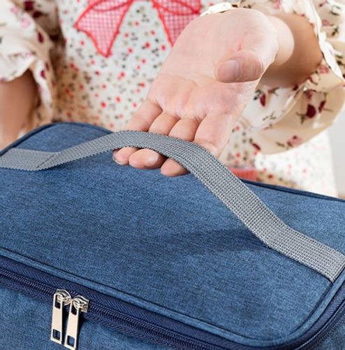 Torba Lunch Box Duża Termiczna Jedzenie Śniadanie na Arena.pl