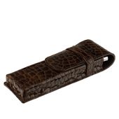 Piórnik skórzany etui na długopisy pióro brąz Canaletto ED115s341