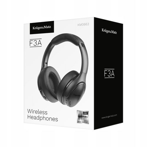 Słuchawki BEZPRZEWODOWE Bluetooth ANC K&M mikrofon na Arena.pl