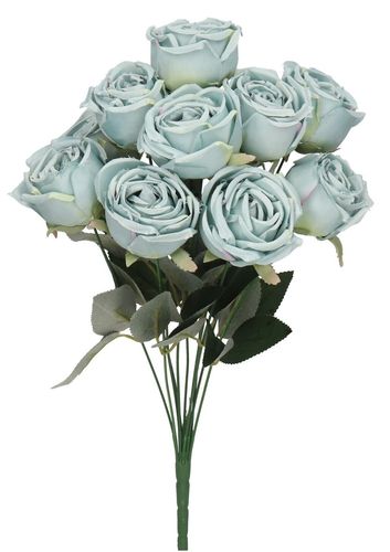 SZTUCZNE KWIATY ROŚLINY RÓŻA RÓŻE BUKIET GĘSTY XXL 50CM na Arena.pl