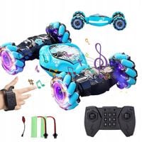SAMOCHÓD ZDALNIE STEROWANY OPERACJA GESTEM DWUSTRONNY OBROTOWY TWISTOWY 4WD