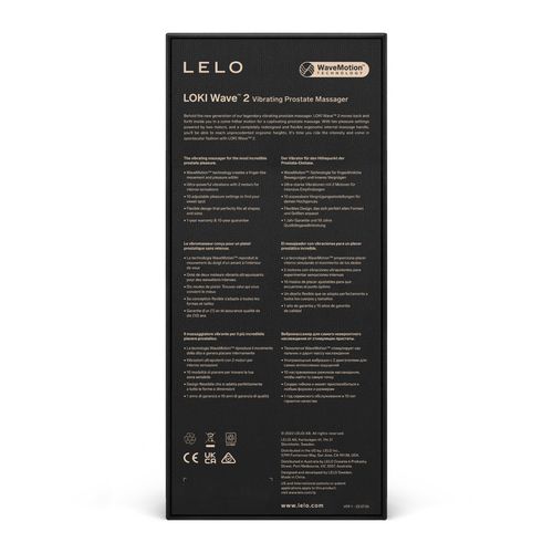 Lelo Loki Wave 2 Black na Arena.pl