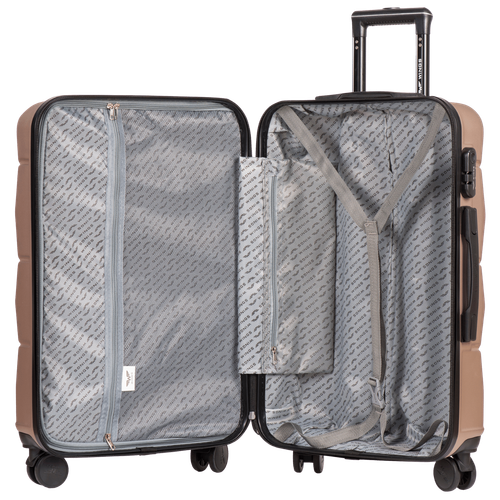 Walizka kabinowa Wings Peacock 3.0  20" COFFEE na Arena.pl