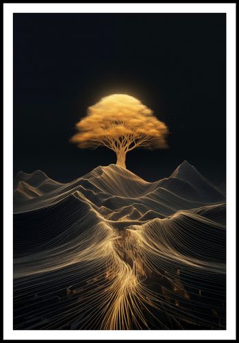 Plakat 68x101cm Drzewo Energii na Arena.pl