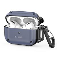 Etui Tech-Protect Rough Hook Pancerne TPU DO AirPods Pro 1, 2 Niebieskie