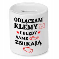 Skarbonka Dla Mechanika Odłączam Klemy Prezent Z Nadrukiem Ze Zdjęciem