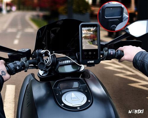 WODOSZCZELNY UCHWYT DO NAWIAGACJI TELEFONU I SAKWA DO KIEROWNICY HULAJNOGI na Arena.pl