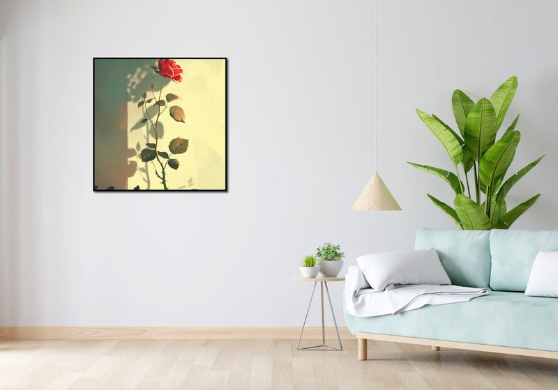 Plakat 80x80cm Subtelność zdjęcie 4