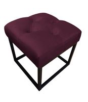 Pufa CHESTERFIELD LOFT ławka podnóżek metal MG02
