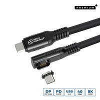 MicroConnect USB-C to USB-C cable 1m