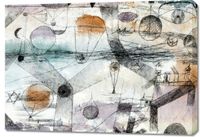 Obraz 100x70cm In The Realm Of Air, Paul Klee Vintage do Salonu