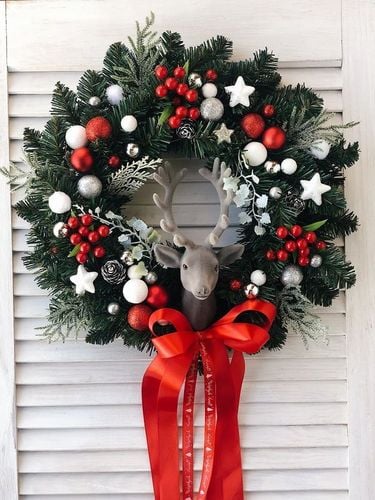 WIANEK ŚWIĄTECZNY BOŻE NARODZENIE WIENIEC NA DRZWI na Arena.pl