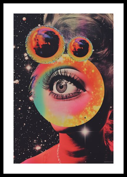 Plakat 30x45cm Oko w Kosmosie zdjęcie 3