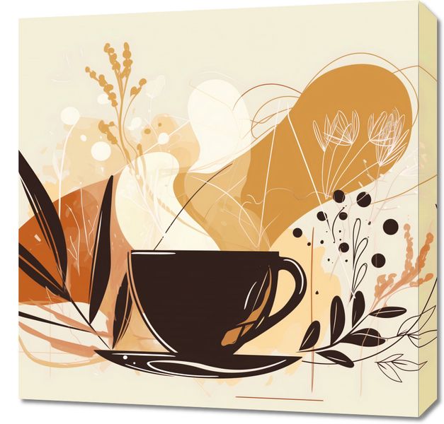Obraz 60x60cm Aromatyczna Przerwa zdjęcie 1