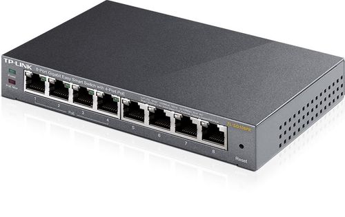 TP-LINK TL-SG108PE Switch Smart 8xGE (4xPoE) na Arena.pl