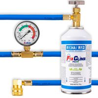 ZESTAW DO NAPEŁNIANIA KLIMATYZACJI AUT GAZ R134A CZYNNIK CHŁODNICZY KLIMY