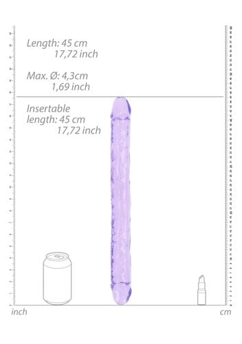 realistic double dong   18 / 45 cm na Arena.pl