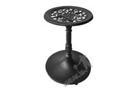 MINI STOLIK E14 - NISKI Z BLATEM KWIATOWYM ŻELIWNY