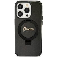 Guess GUHMP12MHRSGSK iPhone 12/12 Pro 6.1" czarny/black hardcase Ring Stand
