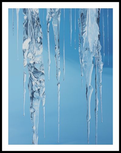 Plakat 50x65cm Kryształowe Sople na Arena.pl