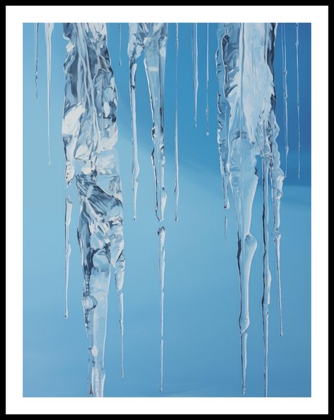Plakat 50x65cm Kryształowe Sople zdjęcie 3