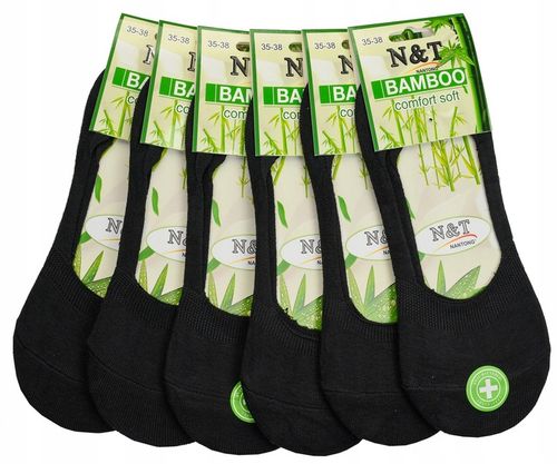 6 Par Stopki Damskie Skarpety Bambusowe Krótkie Skarpetki Antybakteryjne na Arena.pl