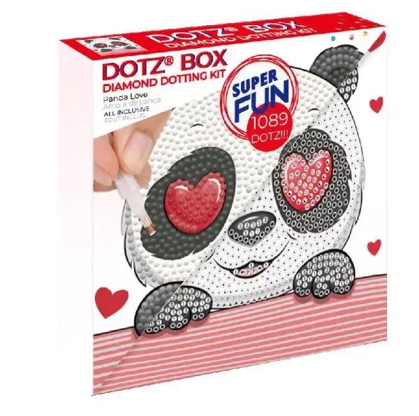 Diamond Dotz Panda Love Dotz Box DBX064 zdjęcie 1