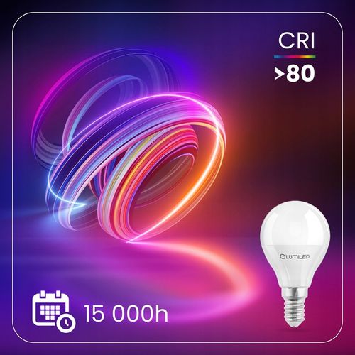 6x Żarówka LED E14 Kulka 5W = 50W 470lm 4000K Neutralna LUMILED NIE na Arena.pl