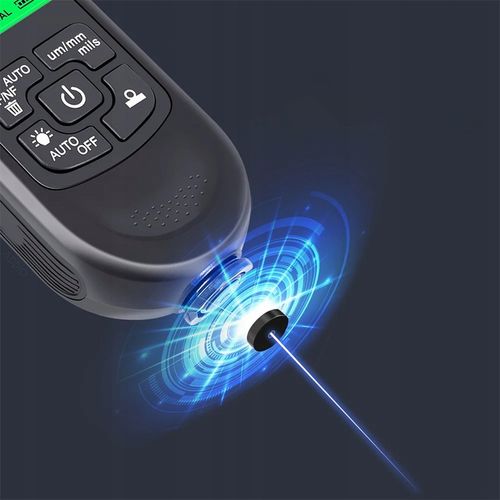 Dokładny Miernik grubości lakieru Tester Sonda z wyświetlaczem LCD 0~2000um na Arena.pl