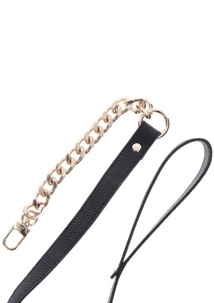 Statement Collar And Leash Rose Gold zdjęcie 11