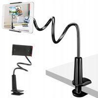 Holder For Mobile Phone Tablet With Adjustable Flexible Arm For Tablet