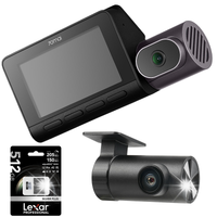 Kamera samochodowa 70mai 4K HDR SET T800 przód i wnętrze + tył RC24 + 512GB