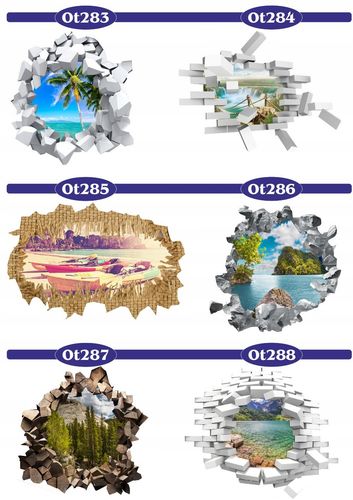 Naklejka samoprzylepna efekt 3D Nowy York big city na Arena.pl