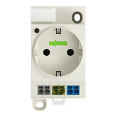 Wago gniazdo instalacyjne do szaf sterowniczych na szynę DIN 709-581 1szt