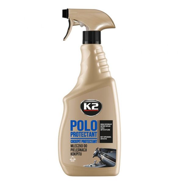 K2 POLO PROTECTANT Black 750 ml Mleczko do deski rozdzielczej, kokpitu zdjęcie 1
