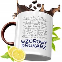 Kubek Bordowy Dla Drukarza Na Urodziny Prezent Z Nadrukiem Ze Zdjęciem